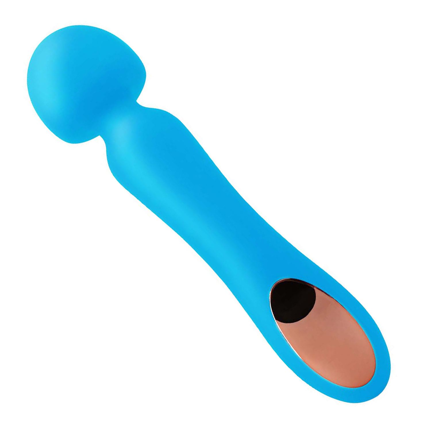 Wand vibrator 23,1cm blauw