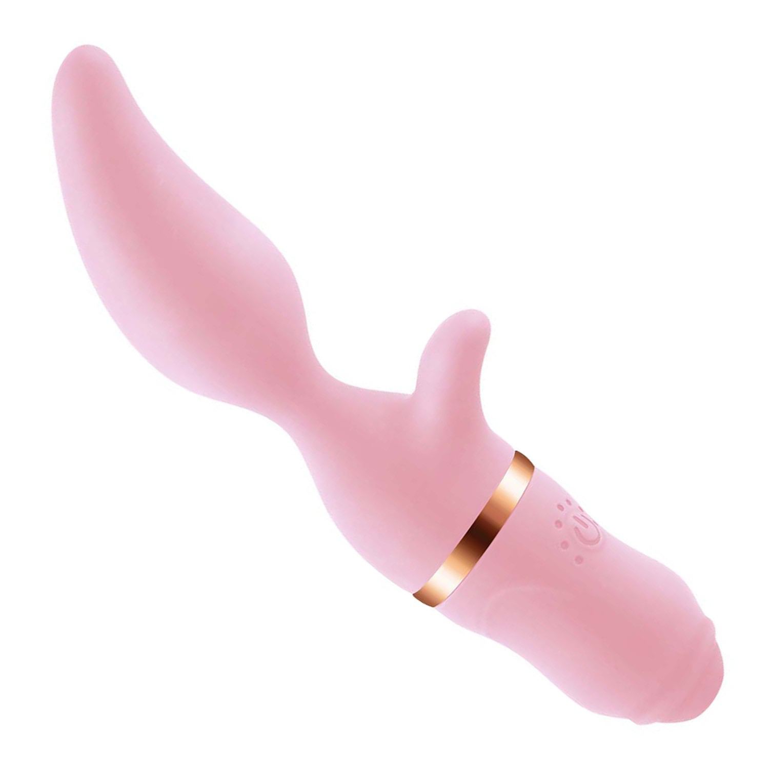 Tarzan vibrator mangovorm 19,8cm roze