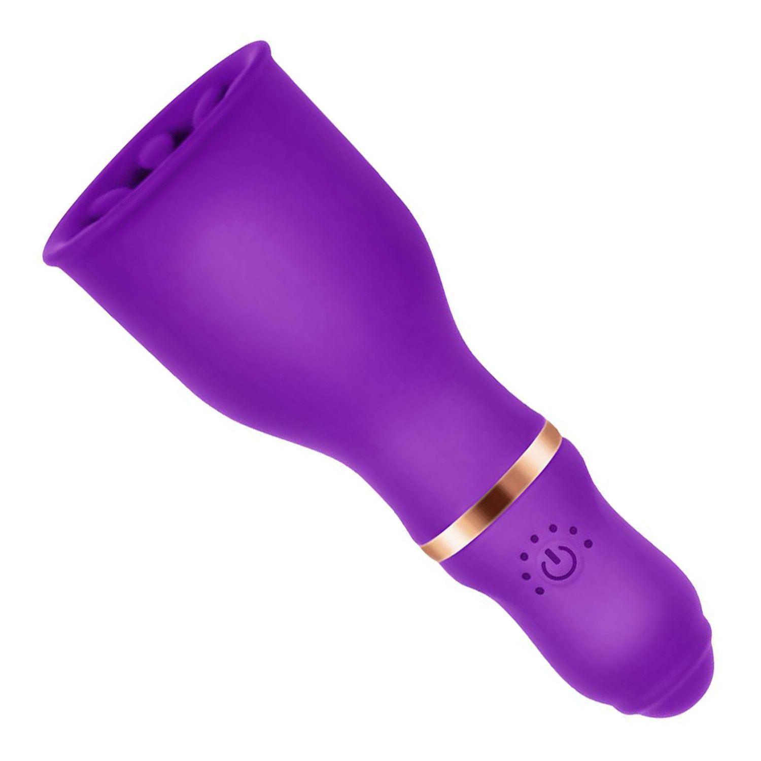 Vibrerende penis vibrator Paars