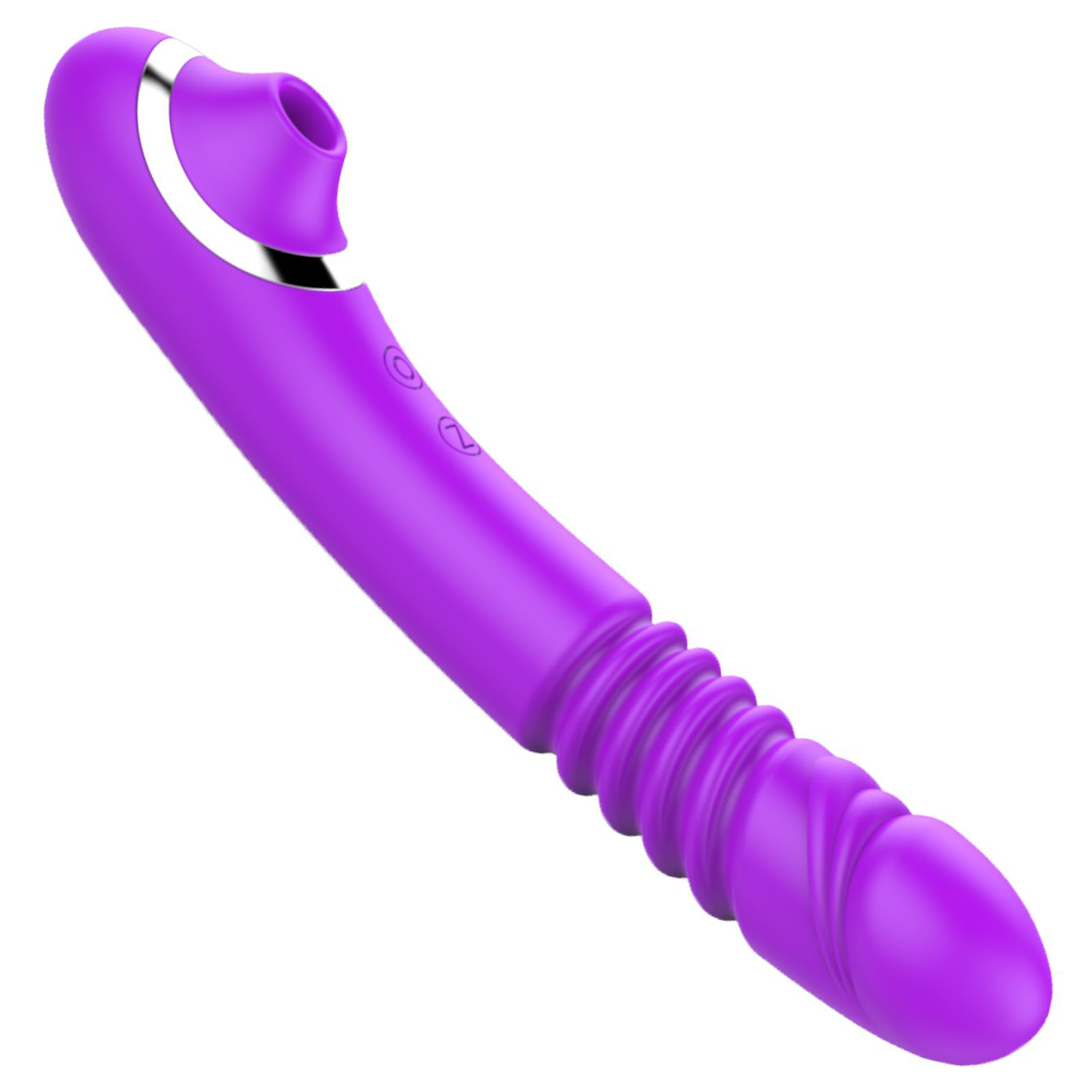 vibrator luchdruk stotend 23cm kopen 2in1