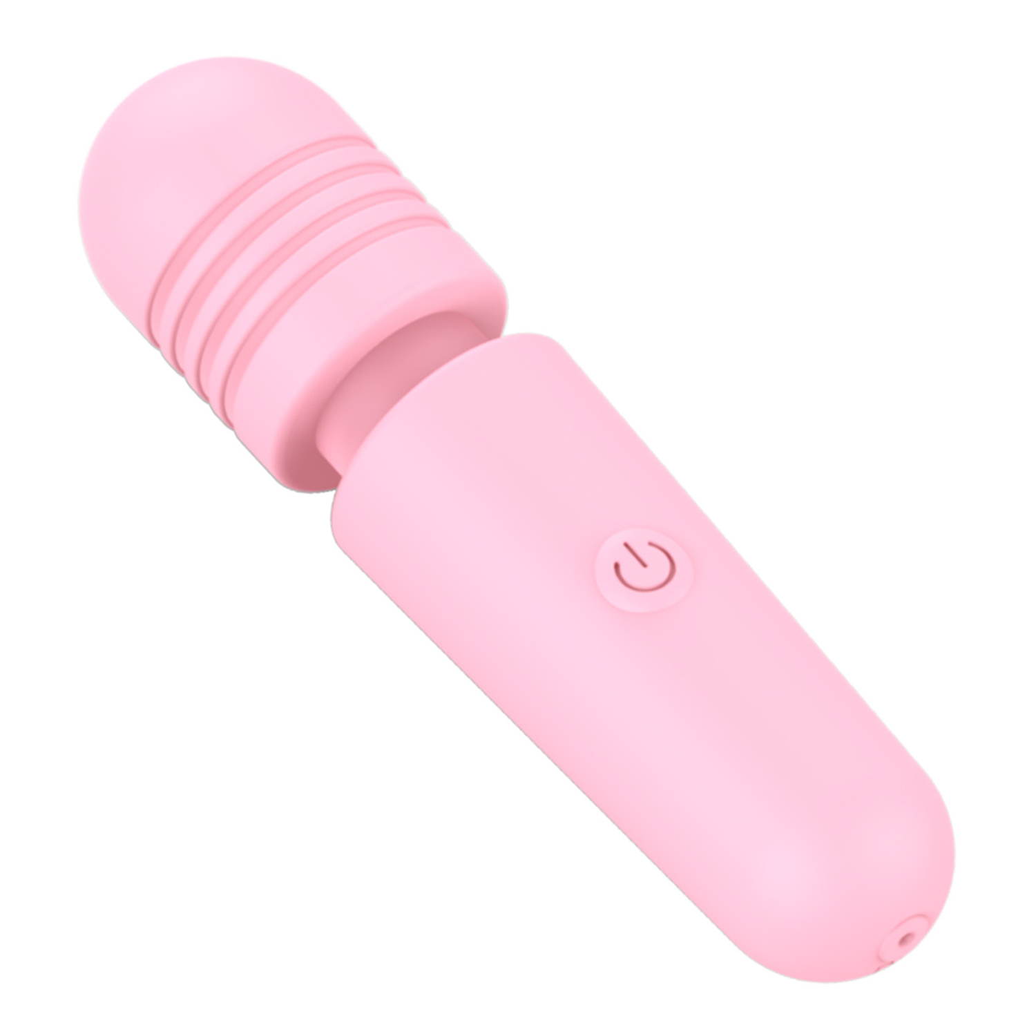 Lichtroze wand vibrator 10cm