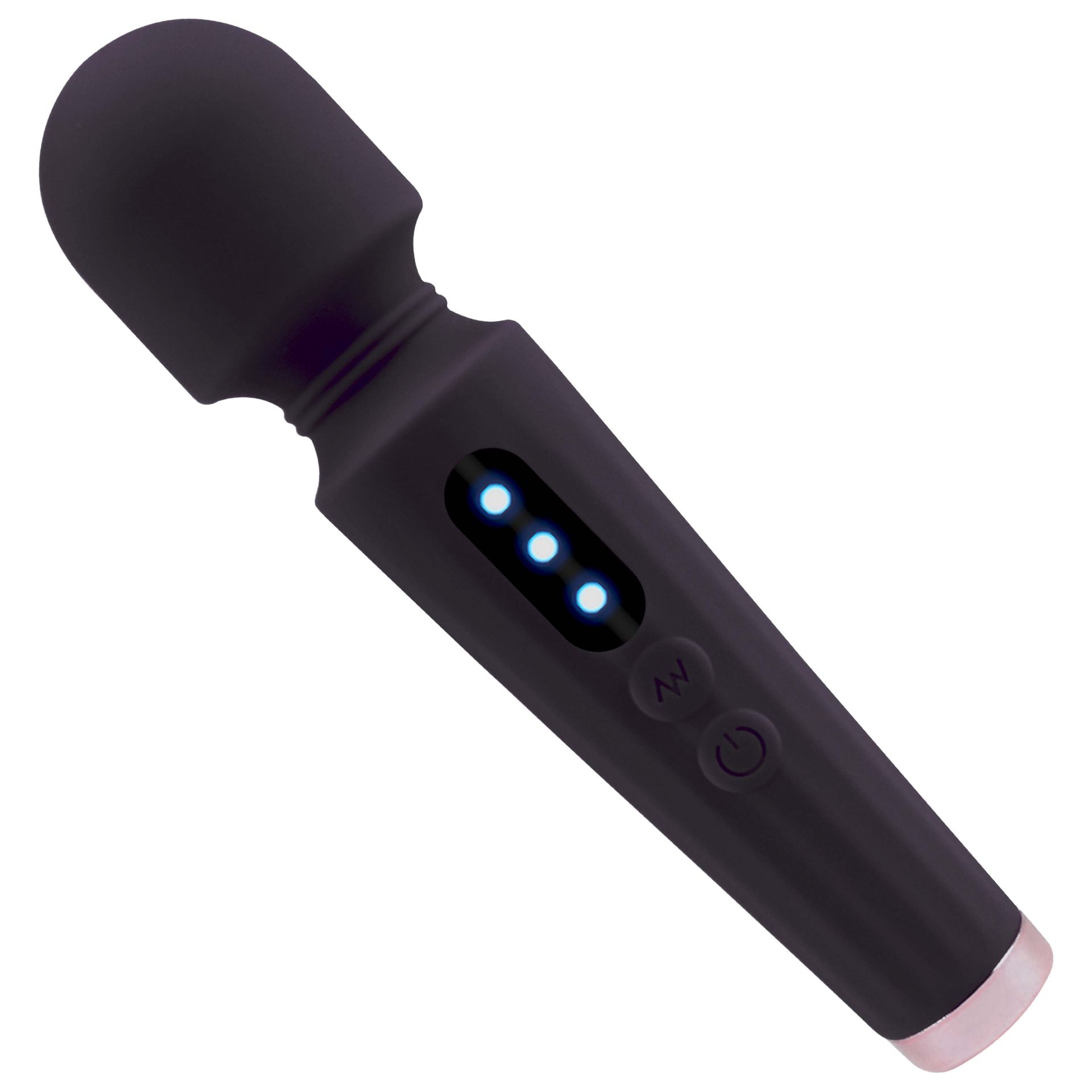 Wand vibrator groot 16cm zwart