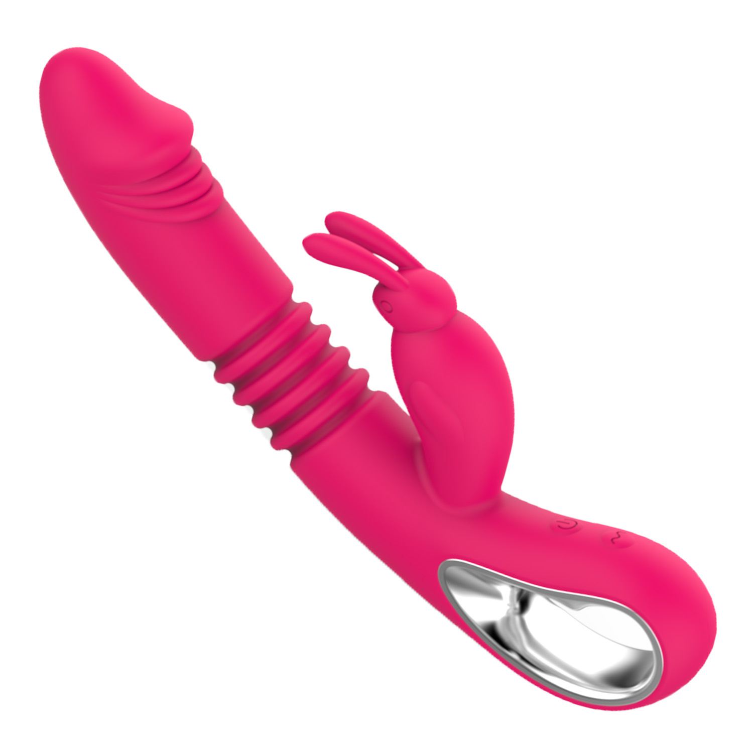 Stotende tarzan 23,6cm met rabbit roze 42C