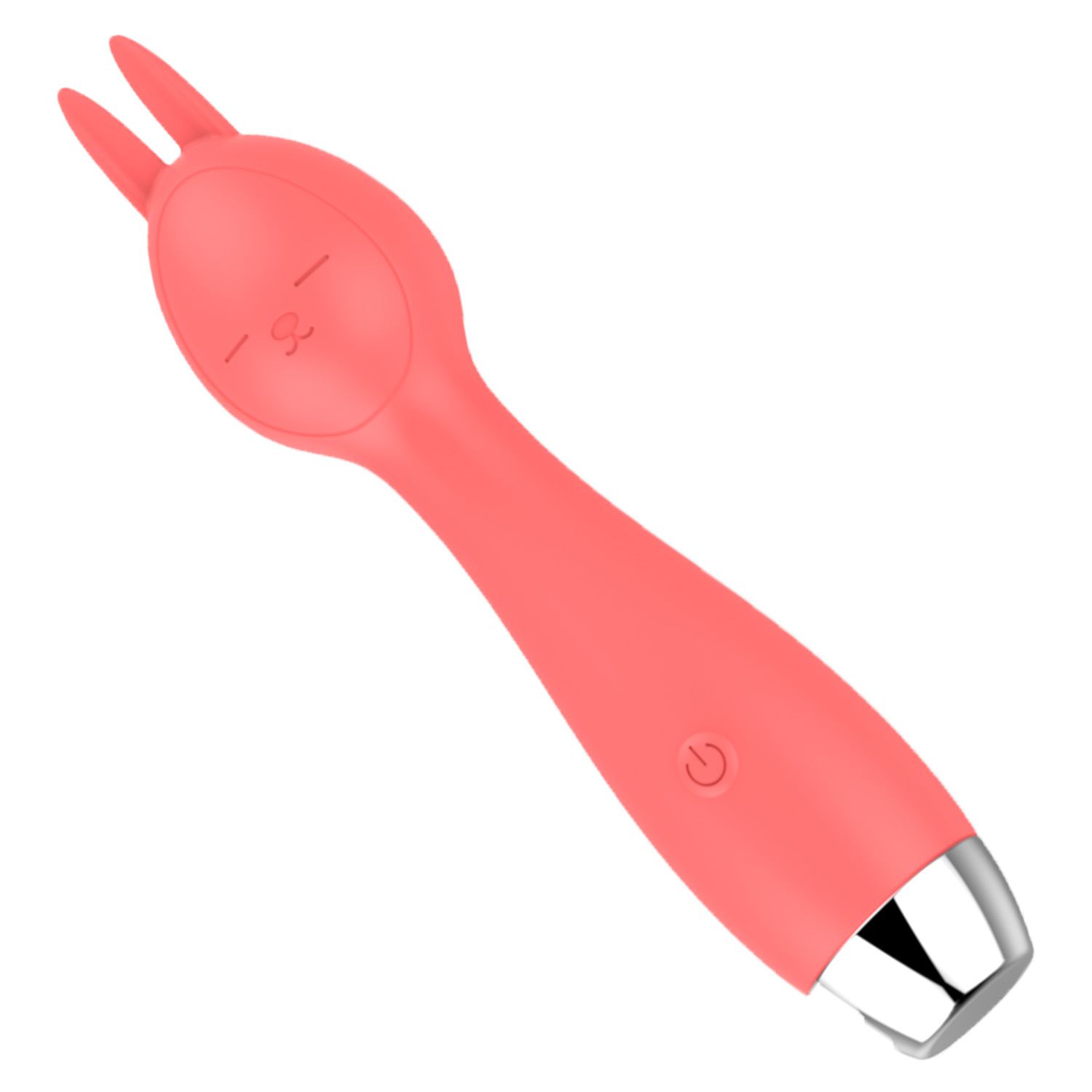 Wand vibrator oortjes 18,1cm lichtroze